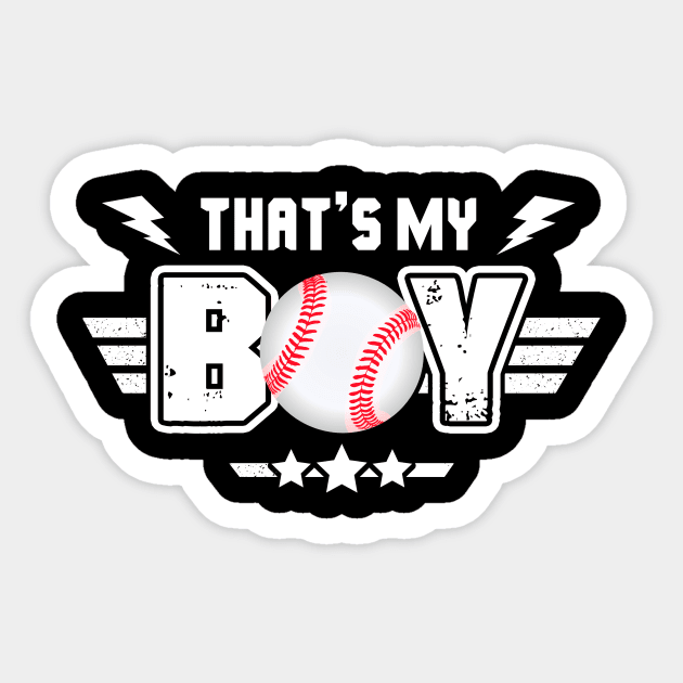 That_s My Boy Baseball Sticker by Terryeare